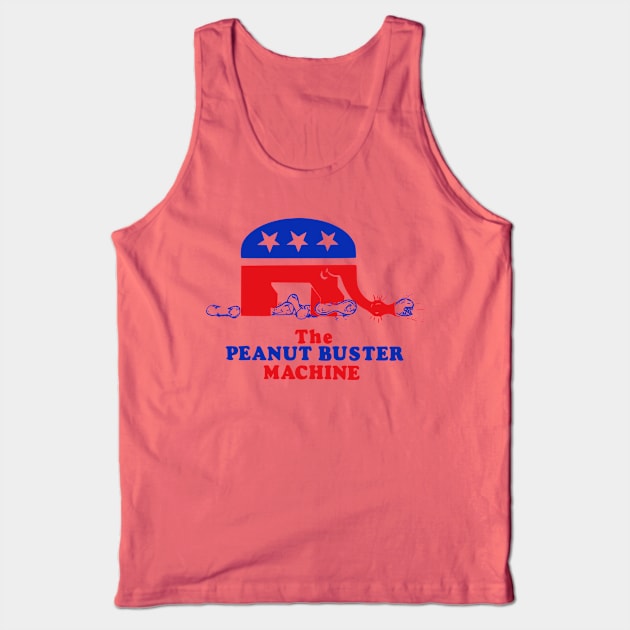 Republican Anti-Carter Campaign Button Tank Top by Yesteeyear